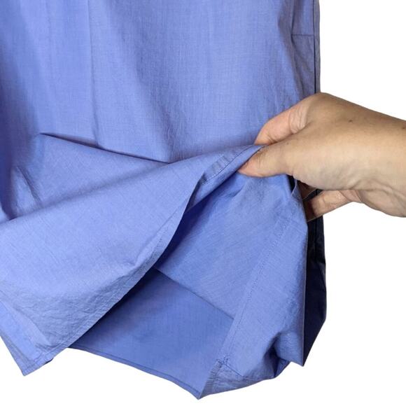 NWT Madewell Embroidered Breeze Cotton Dress Lightweight Resort Boho Blue XXS - Picture 8 of 13